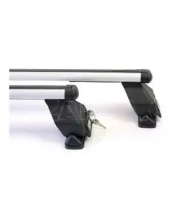 KIT ΜΕ ΜΠΑΡΕΣ ΟΡΟΦΗΣ ΓΙΑ MAZDA 3 5D 2003-2013 ΑΛΟΥΜΙΝΙΟΥ ΚΑΙ ΜΠΑΓΚΑΖΙΕΡΑ ΟΡΟΦΗΣ MANIA 460 DUO MENABO (AL2-3360/MB-FIX509FP-3290/ 