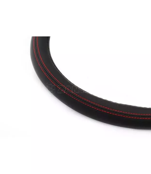 ΚΑΛΥΜΜΑ ΤΙΜΟΝΙΟΥ 37/39CM SWC-01 ΜΑΥΡΟ ΜΕ ΚΟΚΚΙΝΗ ΡΑΦΗ