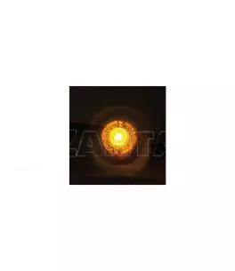Φώτα Ογκου Φορτηγού 24V 1 Led 2τεμ Πορτοκαλί S-11 