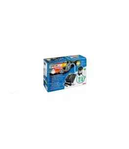 ΚΟΜΠΡΕΣΕΡ ΑΕΡΑ ΕΛΑΣΤΙΚΩΝ 12V 450ml ΜΕ ΥΓΡΟ ΕΠΙΣΚΕΥΗΣ 450ml ΜΑΝΟΜΕΤΡΟ ΚΑΙ ΜΕΤΡΗΤΗ ΠΙΕΣΗΣ (ΧΡΟΝΟΣ 7min) 