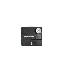 ΚΟΜΠΡΕΣΕΡ ΑΕΡΑ ΕΛΑΣΤΙΚΩΝ 12V 450ml ΜΕ ΥΓΡΟ ΕΠΙΣΚΕΥΗΣ 450ml ΜΑΝΟΜΕΤΡΟ ΚΑΙ ΜΕΤΡΗΤΗ ΠΙΕΣΗΣ (ΧΡΟΝΟΣ 7min) 