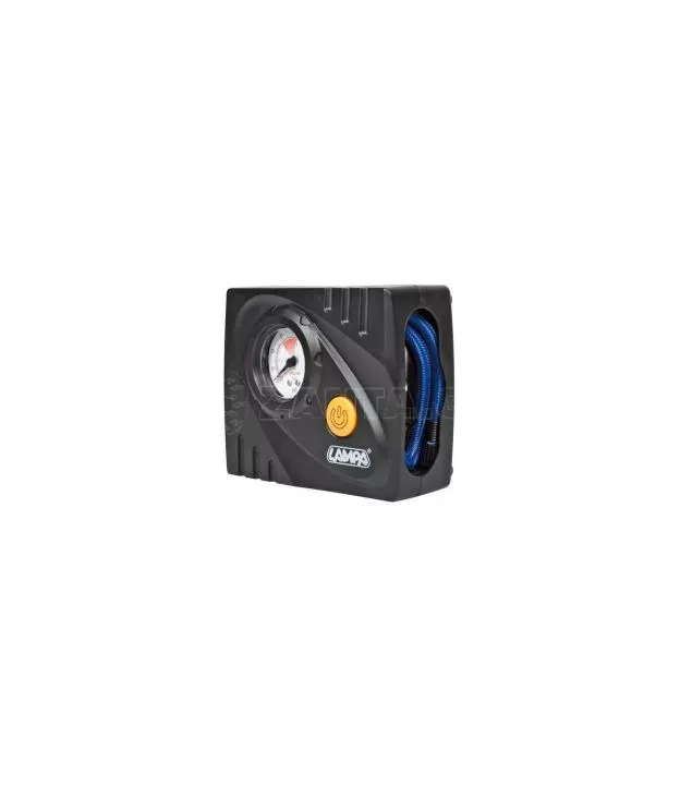 Κομπρεσέρ Ελαστικών 12V 450ml με υγρό επισκευής 450ml Μανόμετρο ΚΑΙ Μετρητή Πίεσης