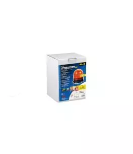 ΦΑΡΟΣ RL-5 12V/24V 3 ΧΡΗΣΕΩΝ (ΠΟΡΤΟΚΑΛΙ/ΒΙΔΩΤΟΣ - 140 Χ 150 mm) 