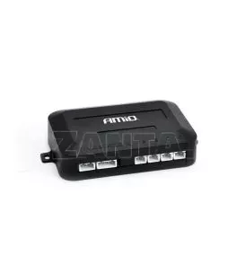 ΣΥΣΤΗΜΑ ΠΑΡΚΑΡΙΣΜΑΤΟΣ 12V 4 ΜΑΤΙΑ ΛΕΥΚΑ Φ22mm ΜΕ ΟΘΟΝΗ LED AMiO - 1 ΤΕΜ. 