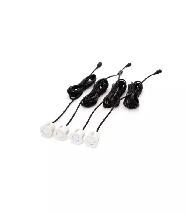 ΣΥΣΤΗΜΑ ΠΑΡΚΑΡΙΣΜΑΤΟΣ 12V 4 ΜΑΤΙΑ ΛΕΥΚΑ Φ22mm ΜΕ ΟΘΟΝΗ LED AMiO - 1 ΤΕΜ.