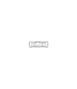 Διακόπτης Παραθύρων ανοικτόχρωμος για HONDA CIVIC 01-05 / CRV 02-06 / FIT 04-07 / JAZZ 04-07 20 επαφών 