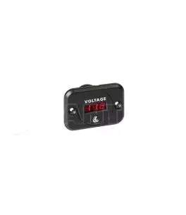 ΒΟΛΤΟΜΕΤΡΟ ΨΗΦΙΑΚΟ ΣΕ ΠΡΙΖΑ EXT-9 6-30V LED 60x48,5x40mm 