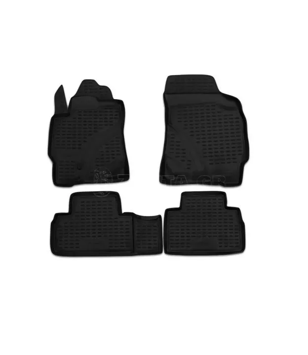 ΜΑΡΚΕ ΠΑΤΑΚΙΑ ΣΕ ΣΚΑΦΗ TPE ΛΑΣΤΙΧΟ ΓΙΑ FORD MAVERICK 2001+ ΣΕ ΜΑΥΡΟ ΧΡΩΜΑ NOVLINE - 4 ΤΕΜ.