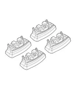 ΑΚΡΑ ΓΙΑ ΜΠΑΡΕΣ NORDRIVE ΓΙΑ CITROEN C4 AIRCROSS 04/12+MITSUBISHI ASX 07/10+ KIT 