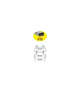 ΜΠΑΓΚΑΖΙΕΡΑ ΟΡΟΦΗΣ NORDRIVE BOX 630 LT ΜΑΥΡΟ ΧΡΩΜΑ ΜΕ ΓΥΑΛΙΣΤΕΡΗ ΥΦΗ - 1 ΤΕΜ. 