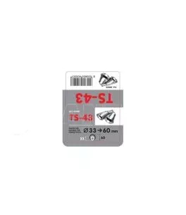 ΑΚΡΟ ΕΞΑΤΜΙΣΗΣ TS-43 Φ 33-60mm - ΔΙΠΛΗ ΑΠΟΛΗΞΗ 