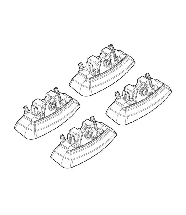 ΑΚΡΑ ΓΙΑ ΜΠΑΡΕΣ NORDRIVE ΓΙΑ OPEL ASTRA J 5D 01/10+ KIT