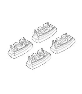 ΑΚΡΑ ΓΙΑ ΜΠΑΡΕΣ NORDRIVE ΓΙΑ MAZDA CX-5 04/12+ KIT 