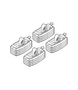 ΑΚΡΑ ΓΙΑ ΜΠΑΡΕΣ NORDRIVE ΓΙΑ FIAT CROMA 05/05-04/11 KIT 