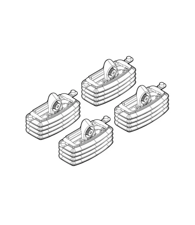 ΑΚΡΑ ΓΙΑ ΜΠΑΡΕΣ NORDRIVE ΓΙΑ FIAT CROMA 05/05-04/11 KIT