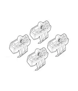 ΑΚΡΑ ΓΙΑ ΜΠΑΡΕΣ NORDRIVE ΓΙΑ BMW X2 F39 01/18+ KIT 