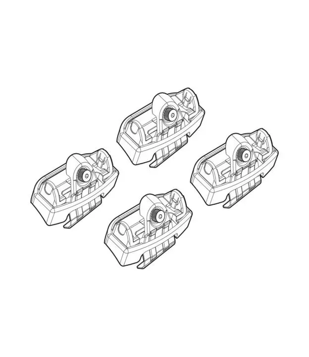 ΑΚΡΑ ΓΙΑ ΜΠΑΡΕΣ NORDRIVE ΓΙΑ KIA RIO 2017+ KIT