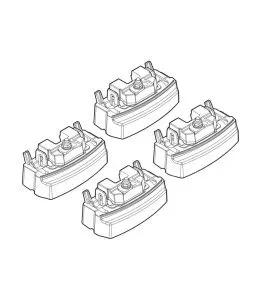 ΑΚΡΑ ΓΙΑ ΜΠΑΡΕΣ NORDRIVE ΓΙΑ MERCEDES CLA C117 4D 02/13+ KIT 
