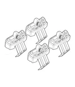 ΑΚΡΑ ΓΙΑ ΜΠΑΡΕΣ NORDRIVE ΓΙΑ RENAULT MEGANE IV 5D 01/16+ KIT 