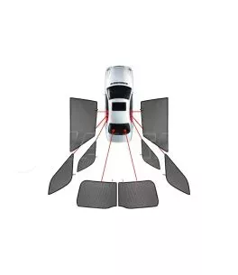 ΚΟΥΡΤΙΝΑΚΙΑ ΜΑΡΚΕ CAR SHADES ΓΙΑ MERCEDES A-CLASS W168 5D 97-04 - 8 ΤΕΜ. 