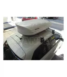 ΜΠΑΓΚΑΖΙΕΡΑ ΟΡΟΦΗΣ MANIA 400 WHITE ΛΕΥΚΗ ΜΕ ΓΥΑΛΙΣΤΕΡΗ ΥΦΗ MENABO 