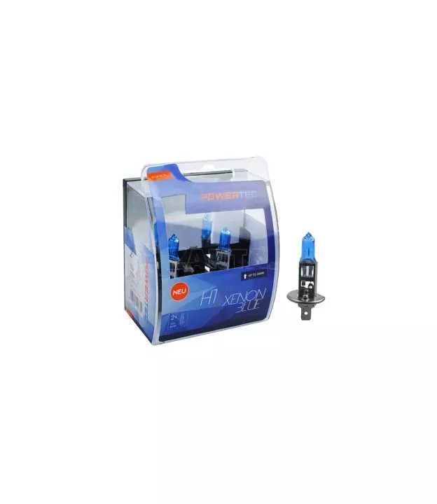 H1 12V 55W P14,5s 5.000K POWERTEC XENON BLUE 2ΤΕΜ. M-TECH