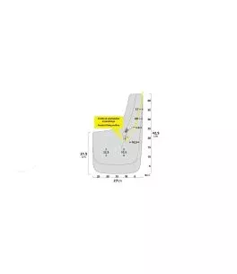 ΛΑΣΠΩΤΗΡΕΣ SPLASH-GUARDS CONTOUR SUV 27x42,5cm TYPE-6 2ΤΕΜ. 