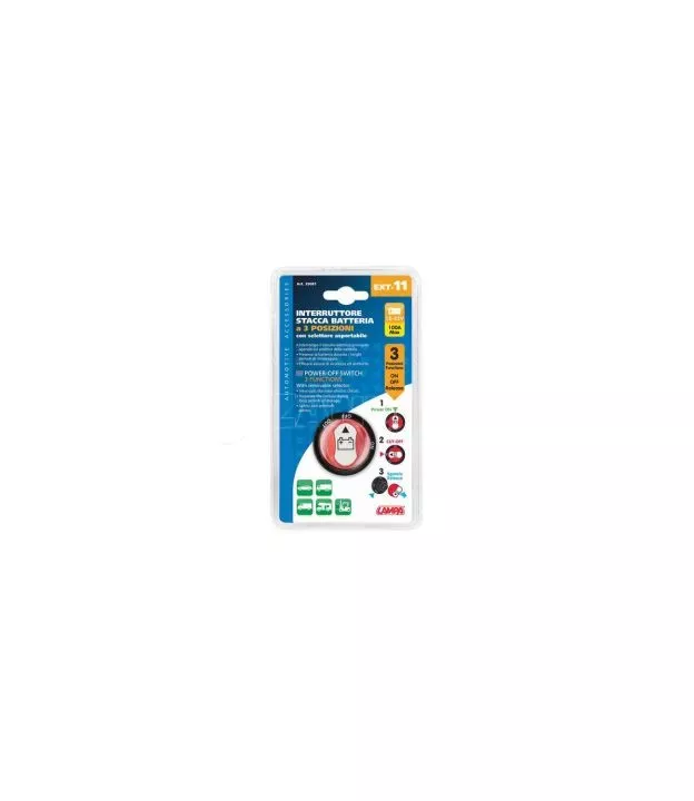 ΔΙΑΚΟΠΤΗΣ POWER-OFF ΜΠΑΤΑΡΙΑΣ 12-32V 100A 29mm EXT-11 3 ΛΕΙΤΟΥΡΓΙΩΝ