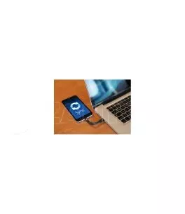 ΜΠΡΕΛΟΚ ΜΕ USB ΚΑΛΩΔΙΟ ΦΟΡΤΙΣΗΣ ΚΑΙ ΣΥΓΧΡΟΝΙΣΜΟΥ MICRO USB (10 cm) 