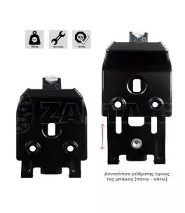 ΚΙΤ ΜΠΑΡΕΣ ΓΙΑ PEUGEOT BOXER 1994+2014+ ΜΕ ΕΠΑΓΓΕΛΜΑΤΙΚΕΣ ΜΠΑΡΕΣ ΑΛΟΥΜΙΝΙΟΥ MENABO (8450/MB X 3 - FIX601FP X 3) 