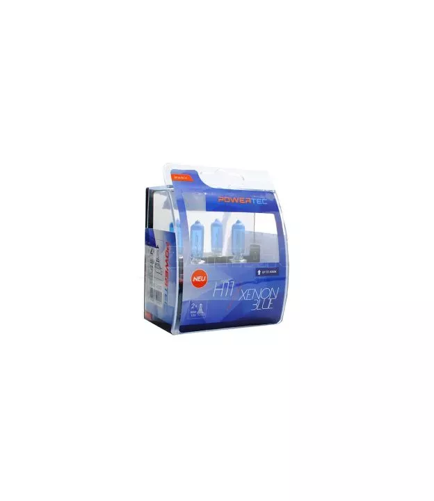 H11 12V 55W PGJ19-2 5.000K POWERTEC XENON BLUE 2ΤΕΜ.