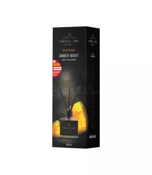 ΑΡΩΜΑΤΙΚΟ ΧΩΡΟΥ 100ml ΜΕ STICKS - AMBER NIGHT