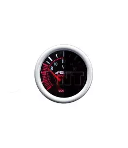 ΣΤΡΟΦΟΜΕΤΡΟ 0-10000rpm 52mm 2 INCH ΜΑΥΡΟ ΜΕ ΚΟΚΚΙΝΟ ΦΩΤΙΣΜΟ 