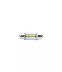 ΛΑΜΠΑΚΙΑ ΠΛΑΦΟΝΙΕΡΑΣ C5W/C10W 12V 1W SV8,5 36mm LED 8xSMD3014 ΛΕΥΚΟ BLISTER 2ΤΕΜ. 