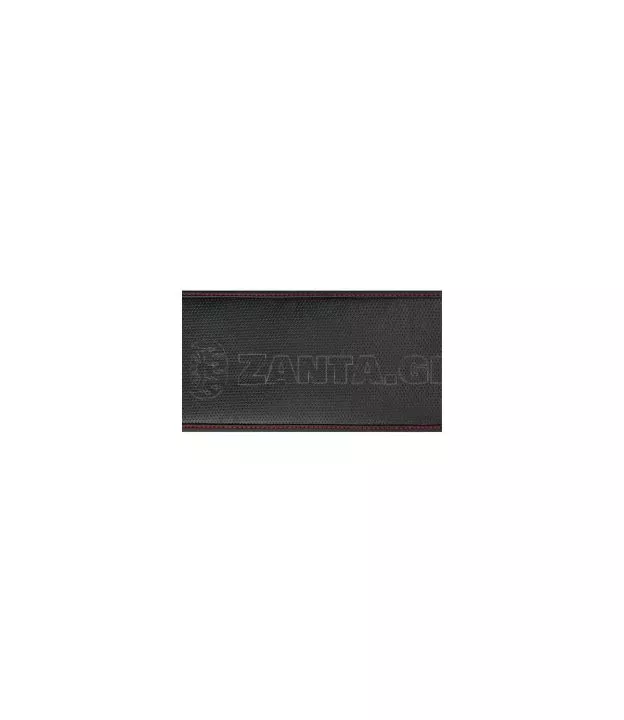 ΚΑΛΥΜΜΑ ΤΙΜΟΝΙΟΥ ΦΟΡΤΗΓΟΥ 44/46cm (M) SKIN-COVER ΜΑΥΡΟ ΜΕ ΚΟΚΚΙΝΗ ΡΑΦΗ ΕΛΑΣΤΙΚΟ 2mm ΠΑΧΟΣ