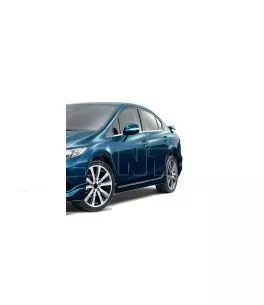 TRIM ΜΑΡΚΕ ΠΑΡΑΘΥΡΩΝ ΑΥΤΟΚΟΛΛΗΤΑ ΧΡΩΜΙΟΥ ΓΙΑ HONDA CIVIC 4D 2012+ 4ΤΕΜ. 