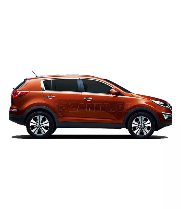 ΔΙΑΚΟΣΜΗΤΙΚΟ TRIM ΠΑΡΑΘΥΡΩΝ ΧΡΩΜΙΟ ΓΙΑ KIA SPORTAGE 5D 2010-2016 8ΤΕΜ.