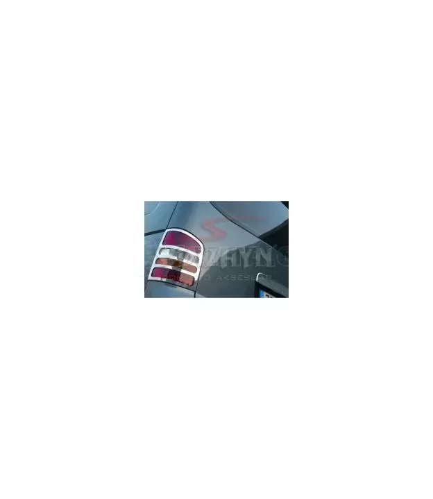 ΜΑΣΚΑΚΙΑ ΦΑΝΑΡΙΩΝ ΓΙΑ VW Τ5 CARAVELLE 04-10 ΠΙΣΩ ΧΡΩΜΙΟ 2ΤΕΜ.