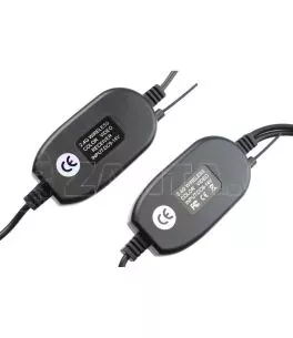 ΚΑΛΩΔΙΟ ΣΥΝΔΕΣΗΣ RCA ΜΕ ΠΟΜΠΟ & ΔΕΚΤΗ 12V 2.4Ghz (ΓΙΑ ΑΣΥΡΜΑΤΗ ΣΥΝΔΕΣΗ ΚΑΜΕΡΑΣ & ΟΘΟΝΗΣ) 