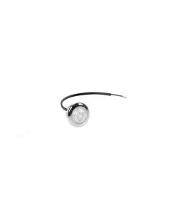 ΦΩΣ ΟΓΚΟΥ 12/24V LED ΛΕΥΚΟ ΣΤΡΟΓΓΥΛΟ 19,5mm 1ΤΕΜ. 