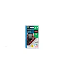 ΦΩΣ ΟΓΚΟΥ 4LED ΚΟΚΚΙΝΟ 12/24V 96mm ΑΔΙΑΒΡΟΧΟ 1ΤΕΜ. 