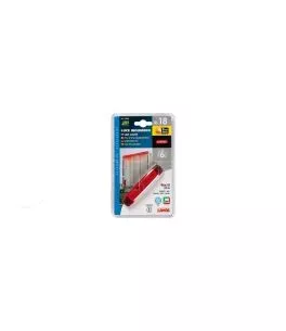 ΦΩΣ ΟΓΚΟΥ 6LED ΚΟΚΚΙΝΟ 12/24V 96mm ΑΔΙΑΒΡΟΧΟ 1ΤΕΜ. 