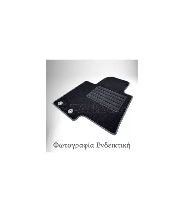 ΜΑΡΚΕ ΠΑΤΑΚΙΑ ΜΟΚΕΤΑ ΓΙΑ LANCIA DELTA LIFT 03/2011-2015 / LANCIA YPSILON 2003-2011 ΣΕ ΜΑΥΡΟ ΧΡΩΜΑ ΜΕ ΚΟΥΜΠΩΜΑΤΑ CIK - 4 ΤΕΜ.