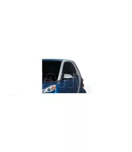 ΚΑΠΑΚΙΑ ΚΑΘΡΕΠΤΩΝ ΓΙΑ MERCEDES SMART CITYCAR W451 2007-2014 ΧΡΩΜΙΟΥ 2 ΤΕΜ. ΜΕΤΑΛΛΙΚΑ 