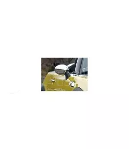 ΚΑΠΑΚΙΑ ΚΑΘΡΕΠΤΩΝ ΓΙΑ MINI CLUBMAN HB 3D R55 2007-2014 / COOPER R56 / R57 / R58 / R59 / COUNTRYMAN ΧΡΩΜΙΟ 2ΤΕΜ ΜΕΤΑΛΛΙΚΑ 