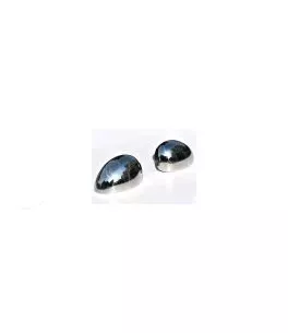 ΚΑΠΑΚΙΑ ΚΑΘΡΕΠΤΩΝ ΓΙΑ MINI CLUBMAN HB 3D R55 2007-2014 / COOPER R56 / R57 / R58 / R59 / COUNTRYMAN ΧΡΩΜΙΟ 2ΤΕΜ ΜΕΤΑΛΛΙΚΑ 
