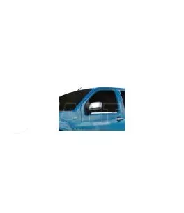 ΚΑΠΑΚΙΑ ΚΑΘΡΕΠΤΩΝ ΓΙΑ NISSAN PATHFINDER SUV R51 2005-2012 / NAVARA D40 / SUZUKI EQUATOR ΧΡΩΜΙΟΥ 2 ΤΕΜ. ΜΕΤΑΛΛΙΚΑ 