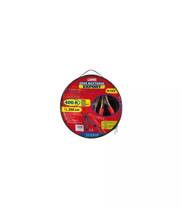 ΡΕΥΜΑΤΟΔΟΤΕΣ EXPORT 12/24V 400A 250cm (ΚΑΛΩΔΙΑ ΦΟΡΤΙΣΗΣ)