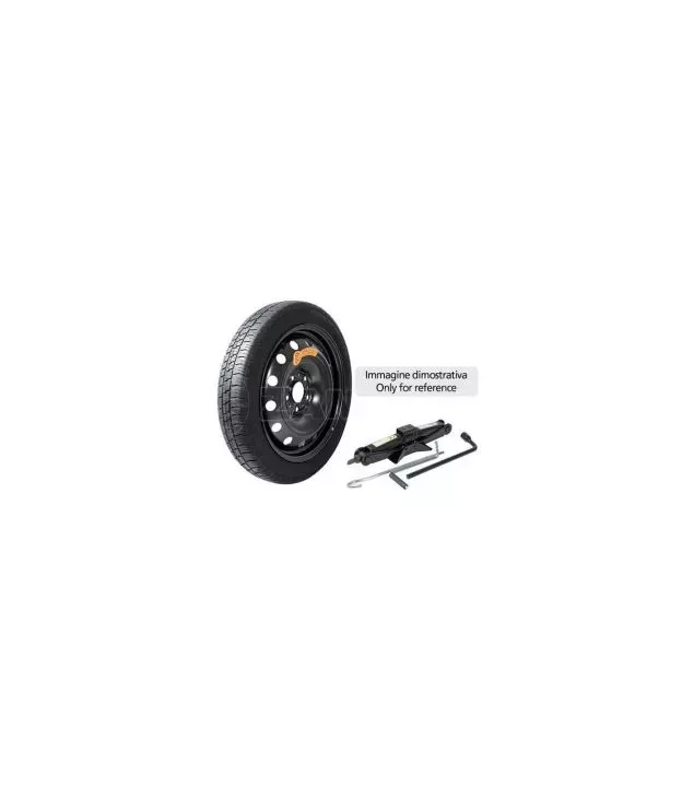ΡΕΖΕΡΒΑ ΣΙΔΕΡΕΝΙΑ 115/70-15 ΚΑΡΕ 4x98 ΚΕΝΤΡΟ 58mm NO STOP ΚΙΤ γρύλλος, Μπουλονόκλειδο, Τσάντα)