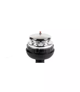ΦΑΡΟΣ RL-8 12V/24V 3 ΧΡΗΣΕΩΝ 12LED ΒΙΔΩΤΟΣ ΕΛΑΣΤΙΚΟΣ ΠΟΡΤΟΚΑΛΙ 210x127mm 